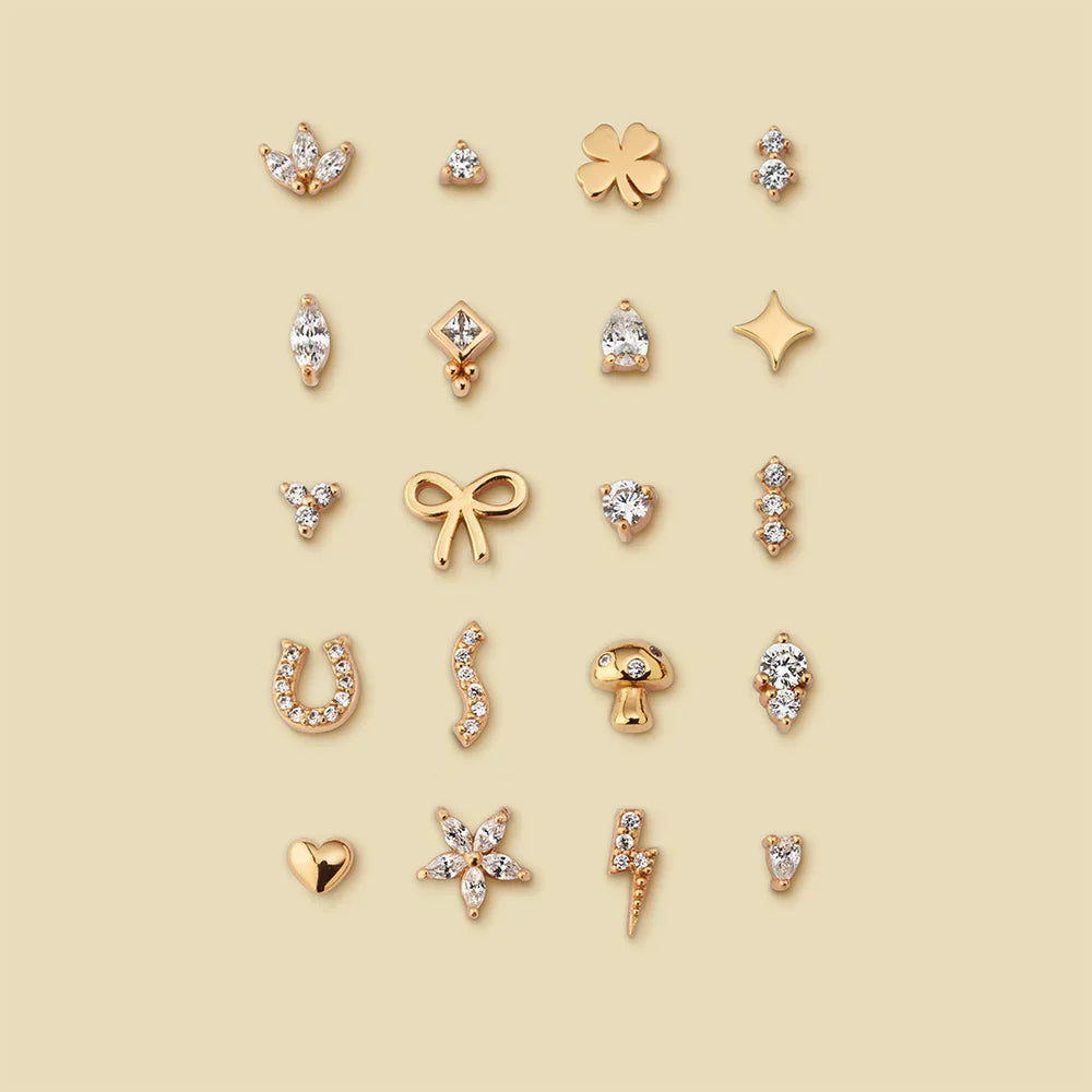 Meet the New Flatback Stud Collection by Eline Rosina