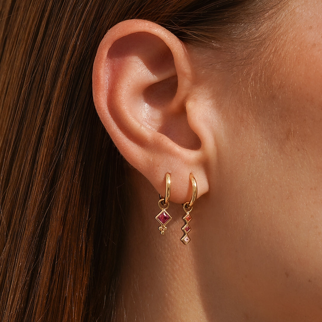 ✨ Introducing our new Atelier Collection: huggies & charms that redefine personal style