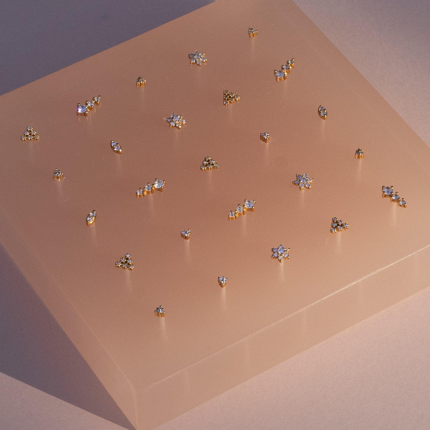 Stud earrings Eline Rosina