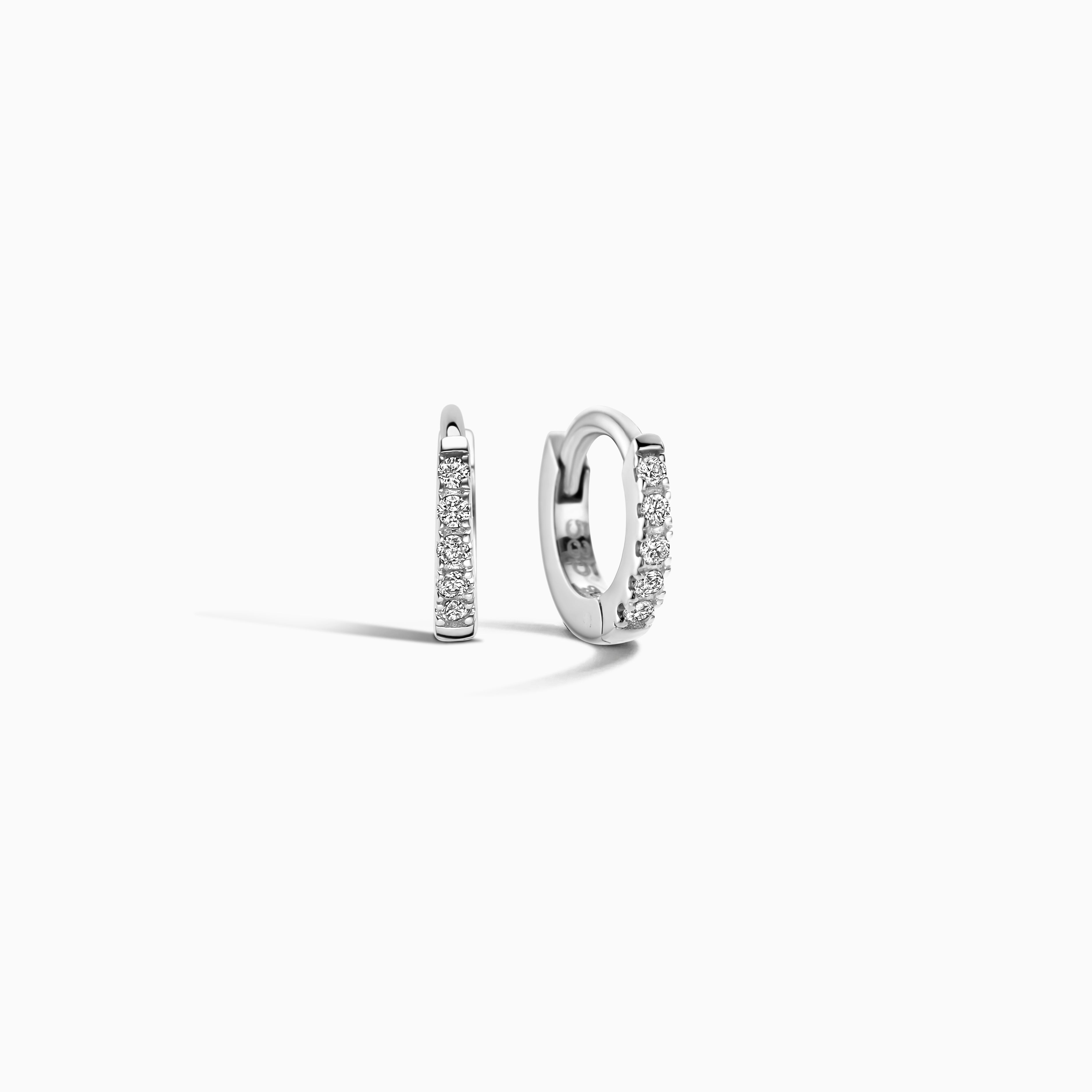 Diamond Huggies (8mm)
