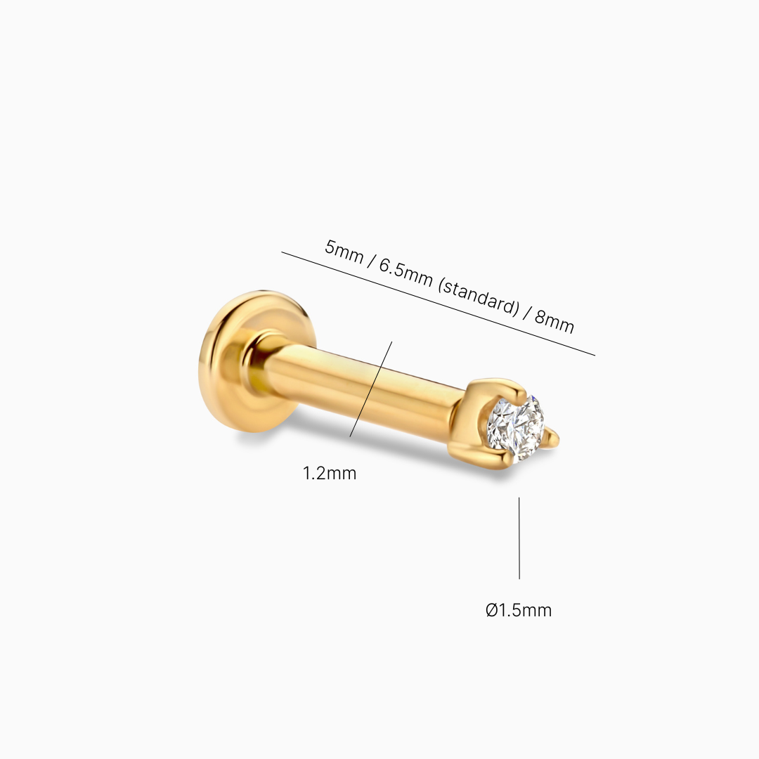 Diamond Dot 1.5 Piercing