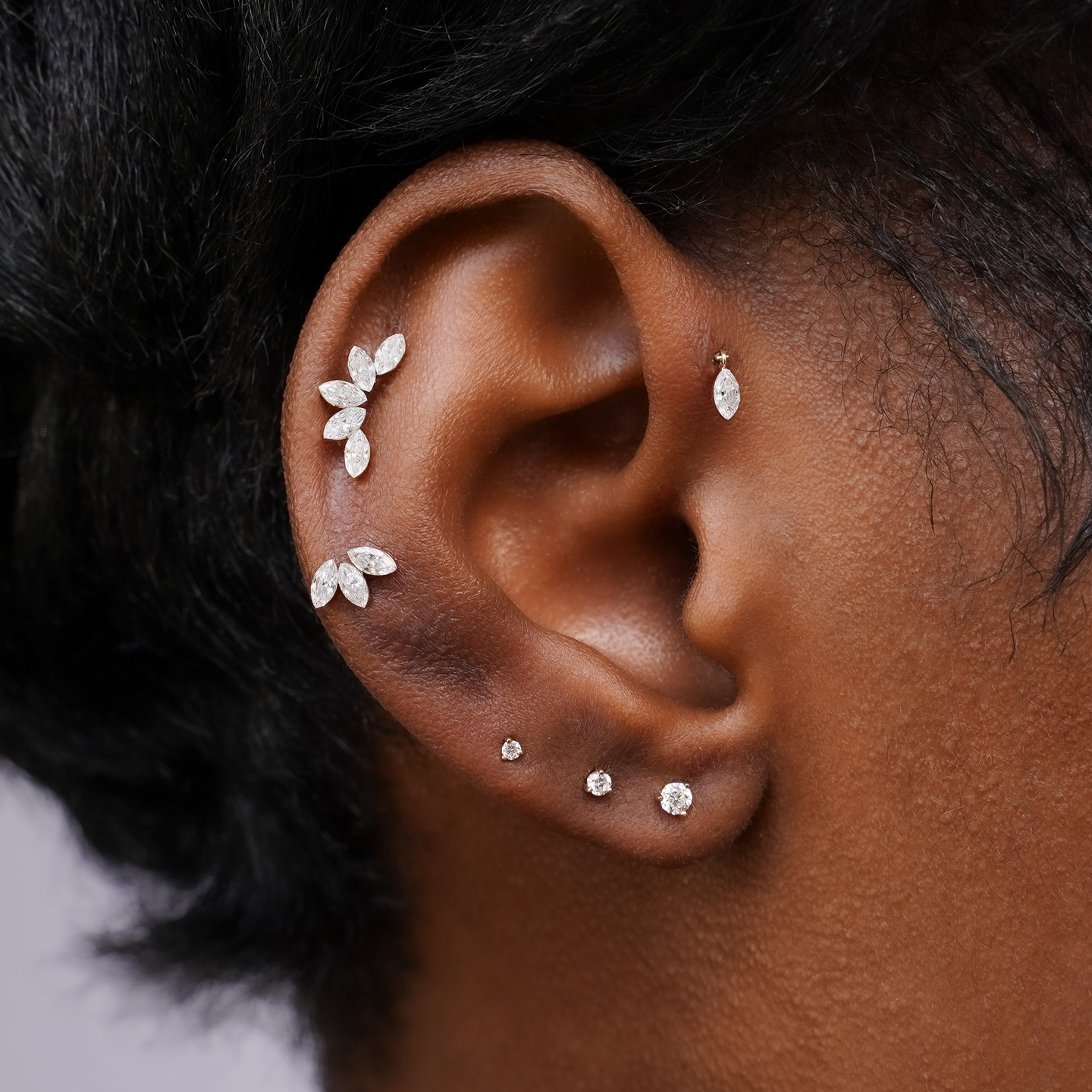 Diamond Dot 2.5 Piercing