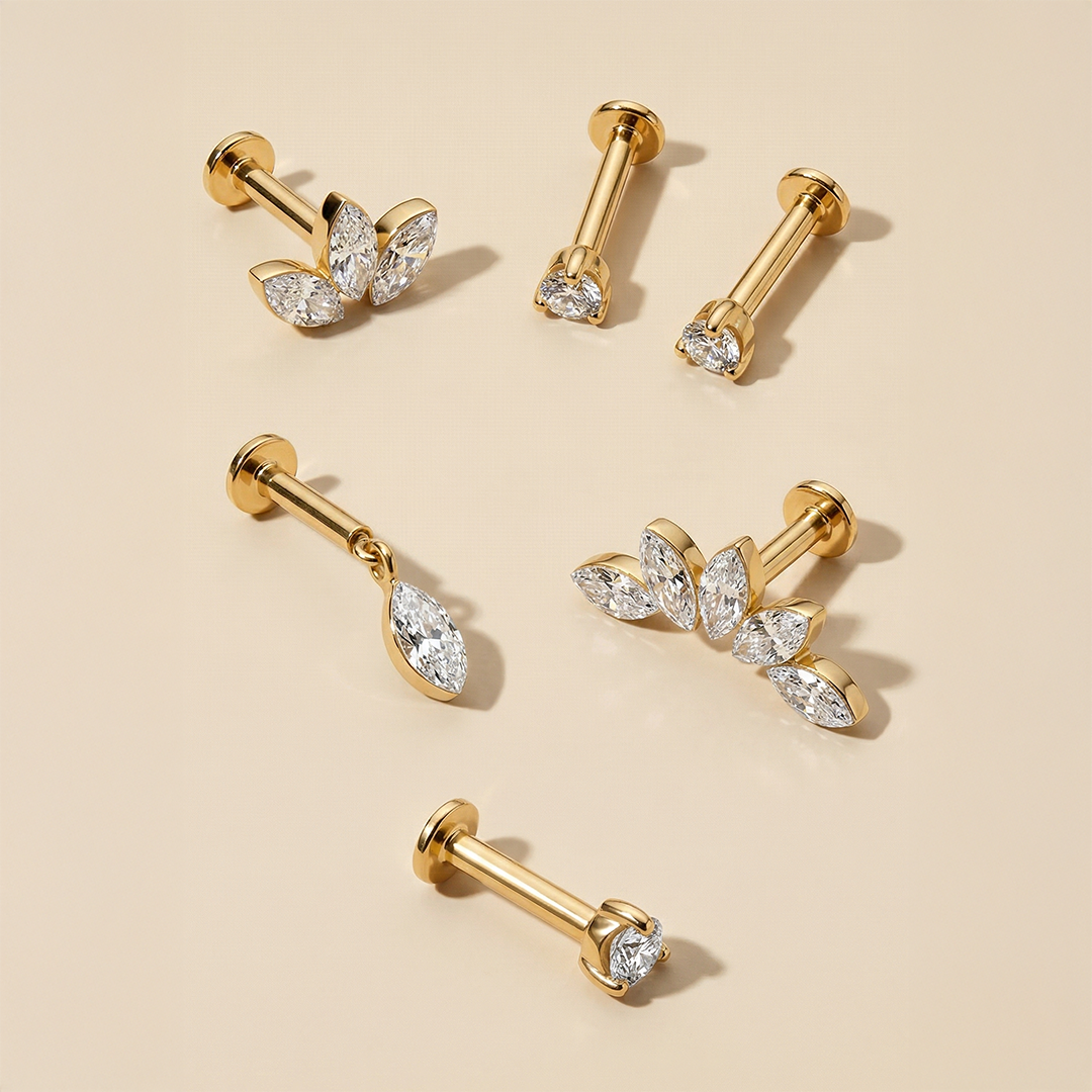 Diamond Dot 2.5 Piercing