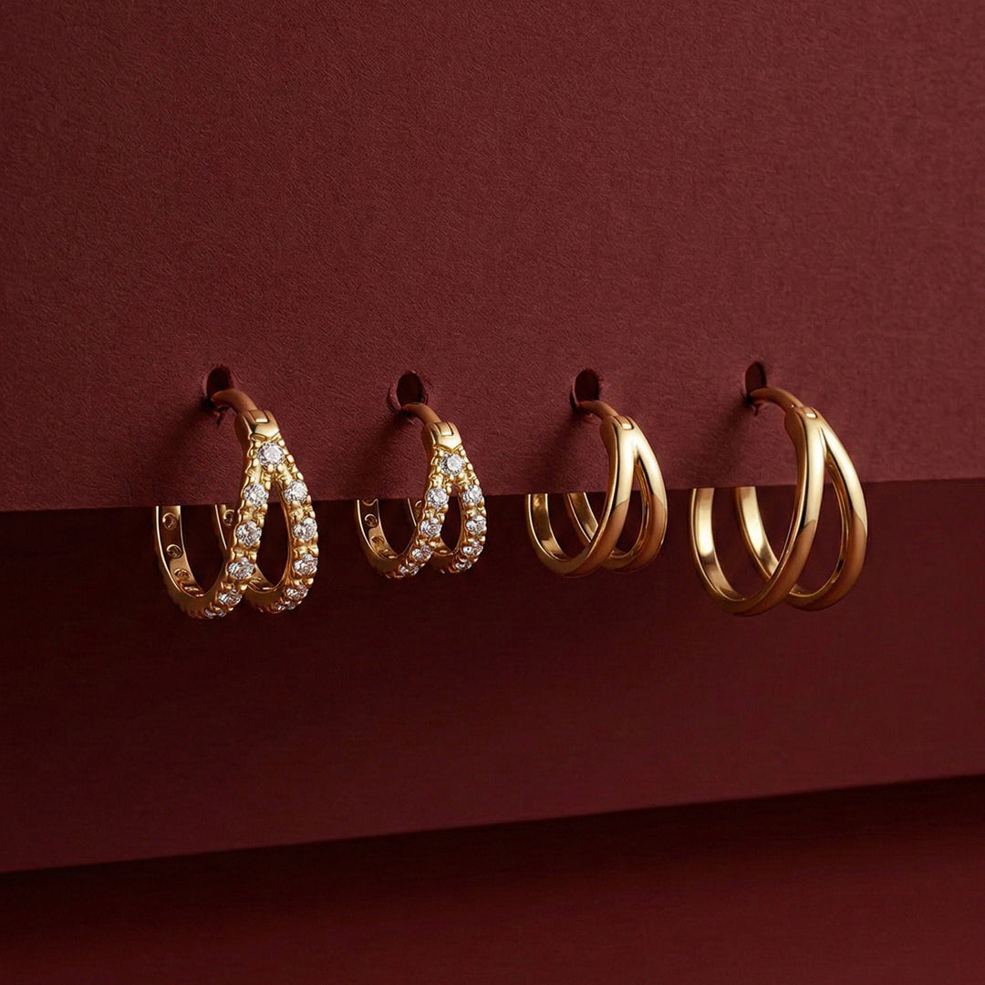 Diamond Sutton Cartilage Hoop (8mm)